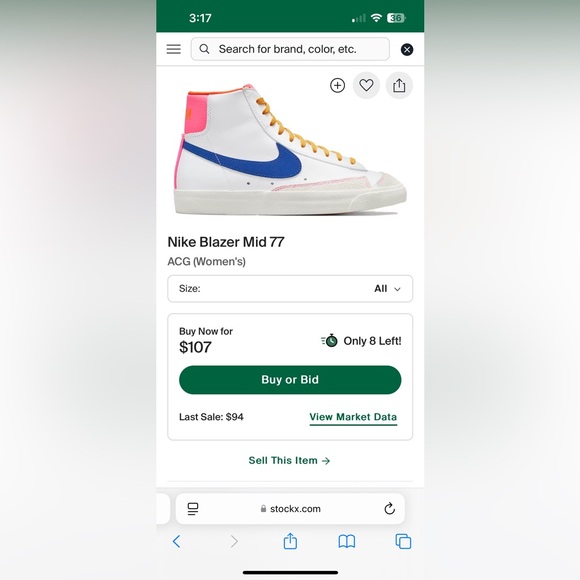 Women’s Nike blazer 77’ size 9 - Picture 5 of 7